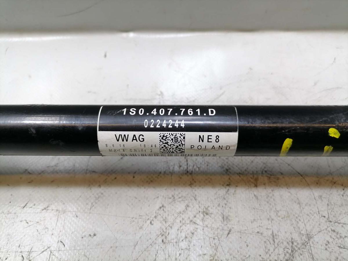 Skoda Citigo original Antriebswelle Gelenkwelle vorn links 1.0 44kw Bj.2016